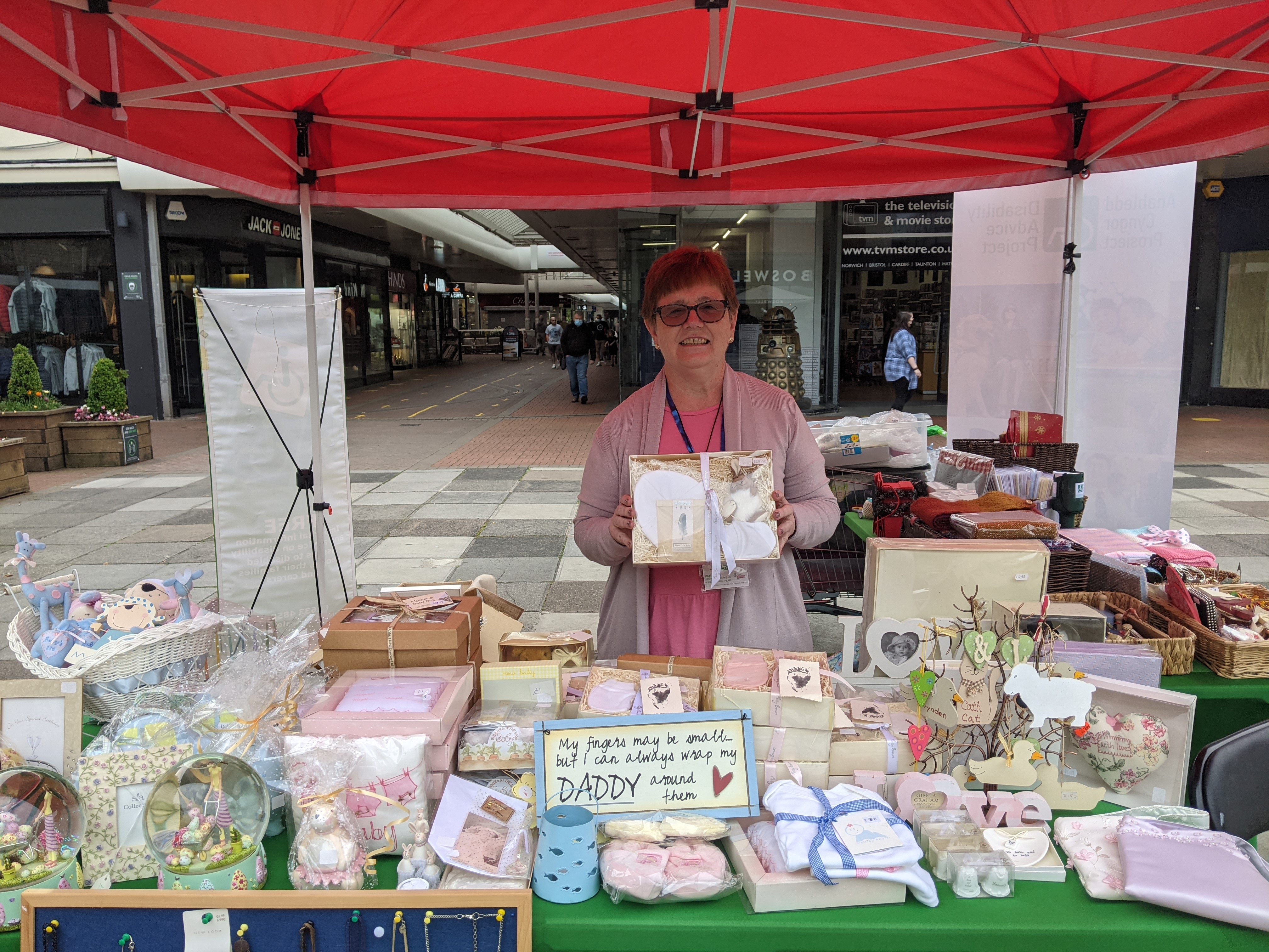 stall with gift items